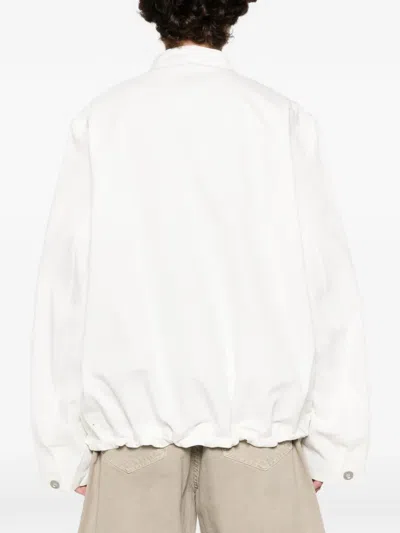 Studio Nicholson Button Pocket Top In White