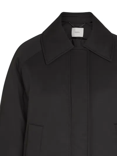 Joseph Mullins Padded Shell Jacket In Black