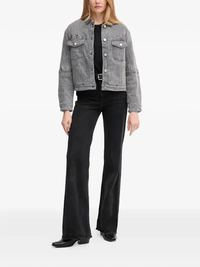 Gaudì Denim Jacket In Gray
