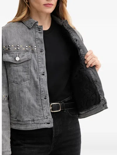 Gaudì Denim Jacket In Gray
