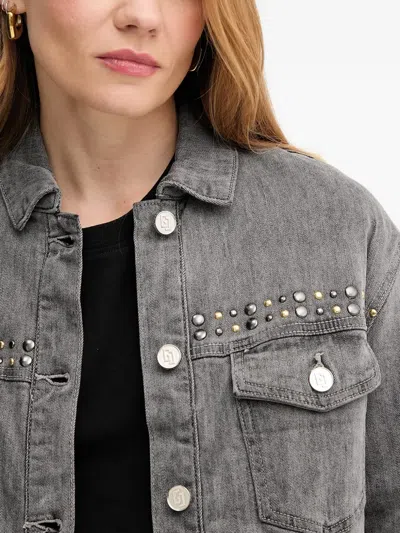 Gaudì Denim Jacket In Gray