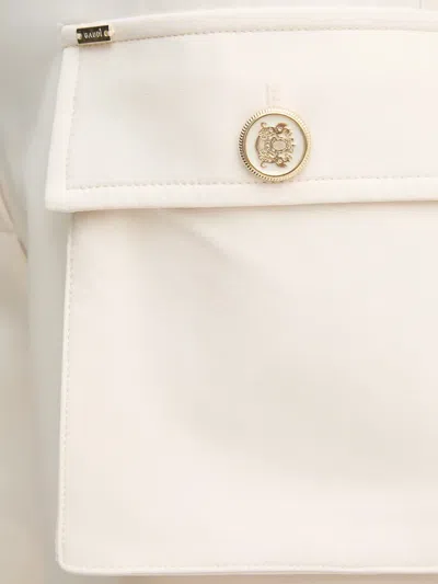 Gaudì Flap-pocket Button Shorts In Neutral