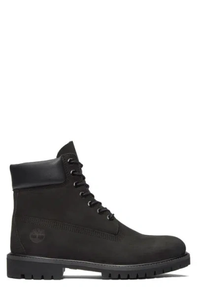 Timberland Timb 6 Padded Collar Waterproof Boot In Black