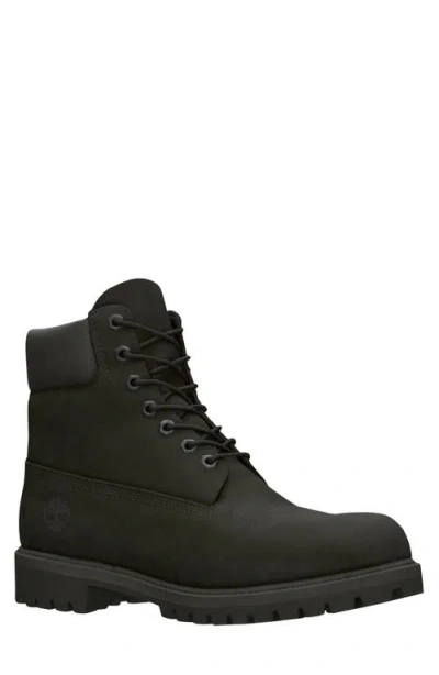 Timberland Timb 6 Padded Collar Waterproof Boot In Black