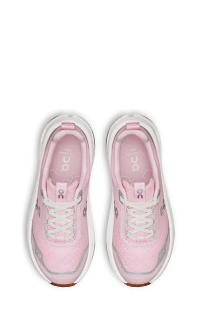 On Cloudnova Kids Sneaker In Pink
