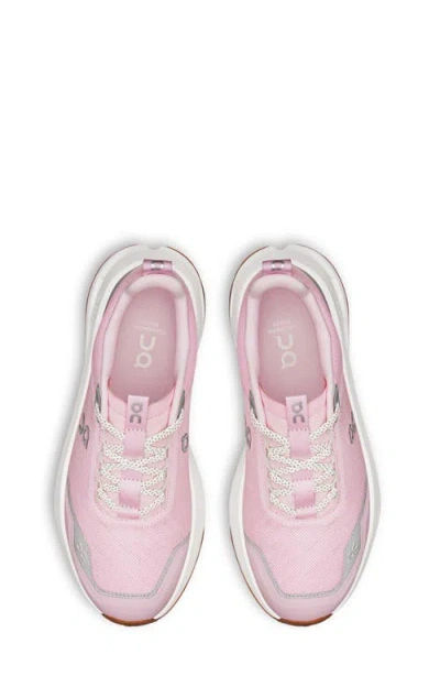 On Cloudnova Kids Sneaker In Pink