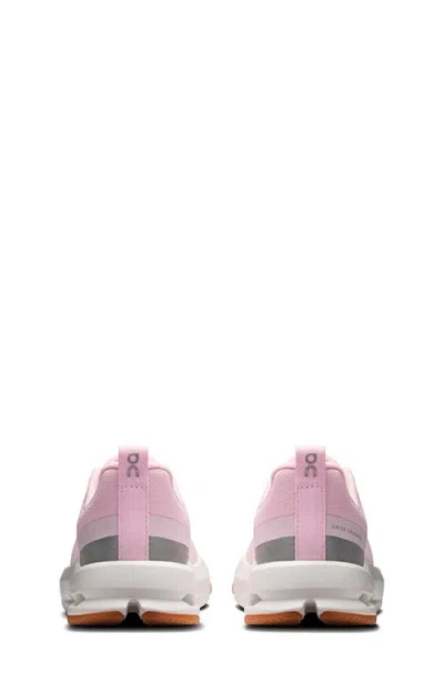 On Cloudnova Kids Sneaker In Pink