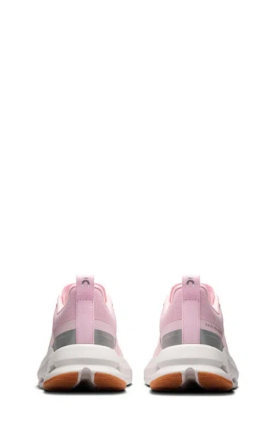 On Cloudnova Kids Sneaker In Pink