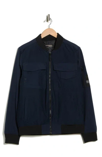 Carbon + Craft Multi Pocket Jacket In Blue