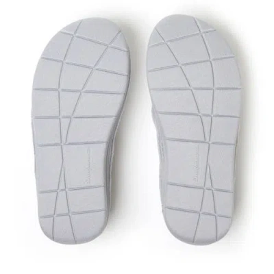 Dearfoams Wrenley Terry Womens Memory Foam Slip-on Slippers In Gray