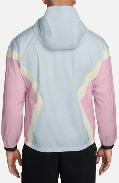 Jordan Essentials Draft Hooded Jacket In Blue