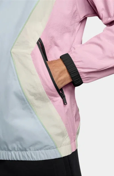 Jordan Essentials Draft Hooded Jacket In Blue