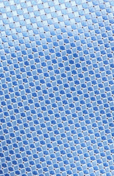 Nordstrom Solid Textured Silk Tie In Blue