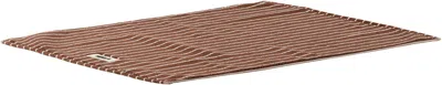 Tekla Brown Terry Bath Mat In Brown