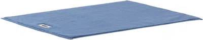 Tekla Blue Terry Bath Mat In Blue