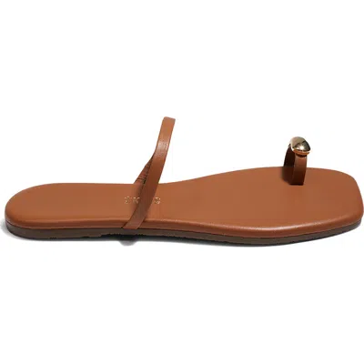 Tkees Colette Toe Loop Sandal In Brown