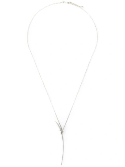Shaun Leane Long 'quill' Necklace In Metallic