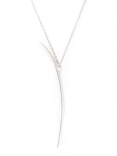 Shop Shaun Leane Long 'quill' Necklace In Metallic