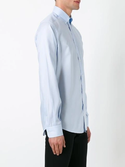 Shop Fashion Clinic Classic Plain Shirt In Blue