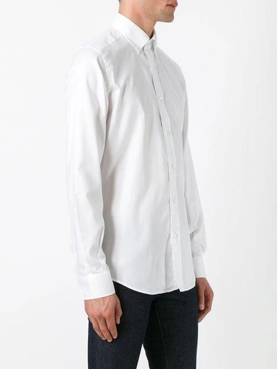 Shop Fashion Clinic Classic Plain Shirt In White