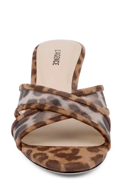 L'agence Padua Slide Sandal In Multi