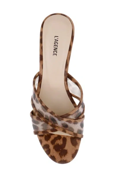 L'agence Padua Slide Sandal In Multi