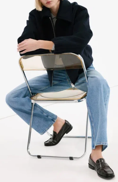 Mango River Straight Leg Nonstretch Jeans In Blue