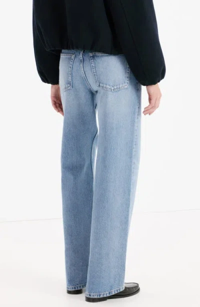 Mango River Straight Leg Nonstretch Jeans In Blue