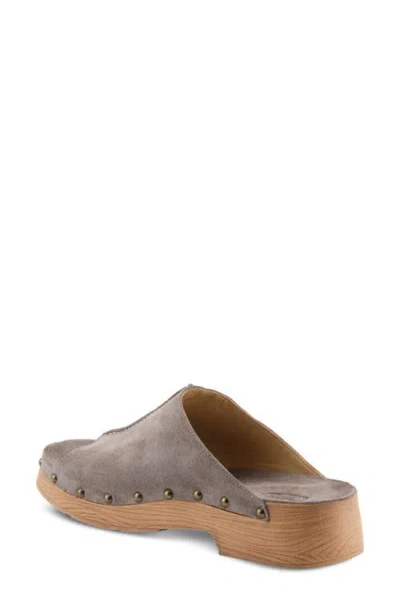 Spring Step Emberlyn Slide Sandal In Gray