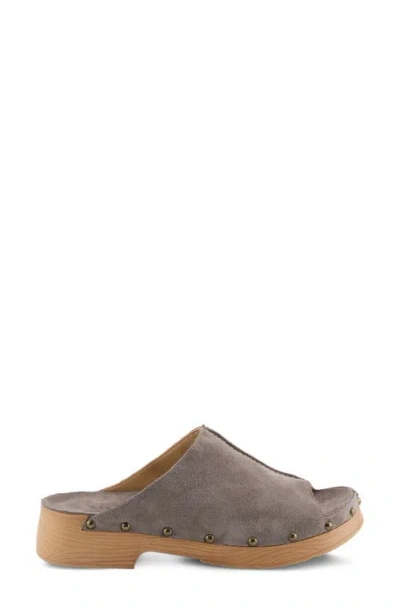 Spring Step Emberlyn Slide Sandal In Gray