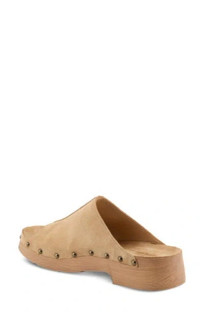 Spring Step Emberlyn Slide Sandal In Brown