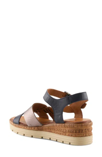 Spring Step Kirra Wedge Sandal In Multi