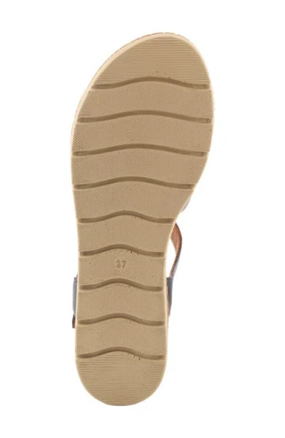 Spring Step Kirra Wedge Sandal In Multi