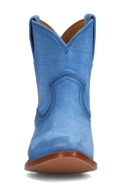 Frye Billy Short Western Boot In Blue