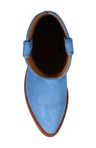 Frye Billy Short Western Boot In Blue