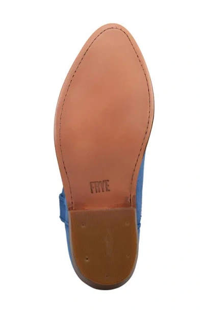 Frye Billy Short Western Boot In Blue