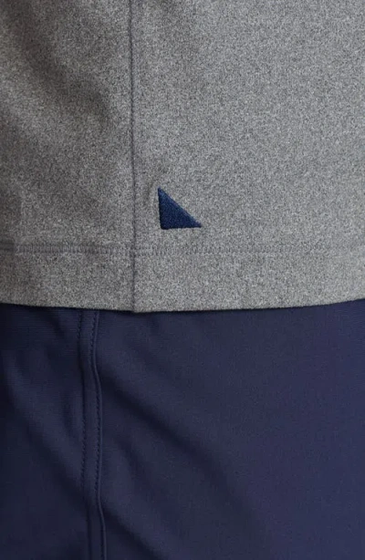 Untuckit Solid Performance Polo In Gray