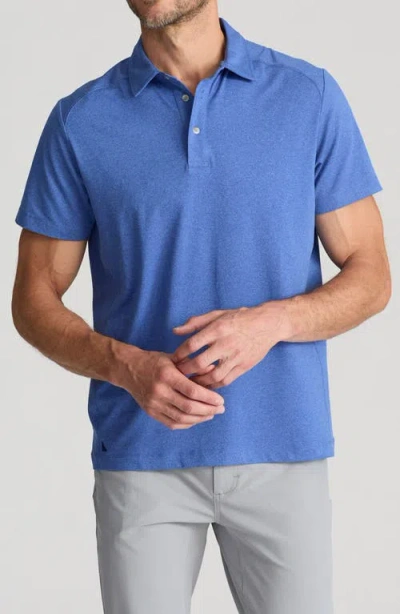 Untuckit Solid Performance Polo In Blue