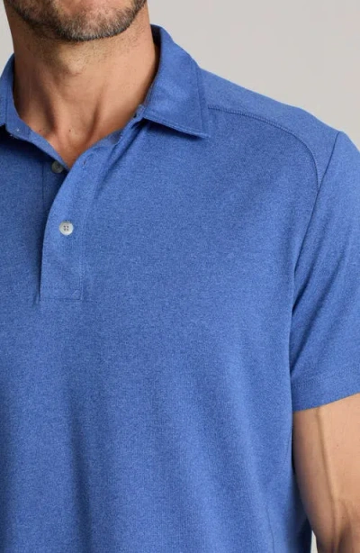 Untuckit Solid Performance Polo In Blue