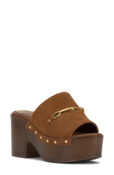 Vince Camuto Efellan Platform Sandal In Brown