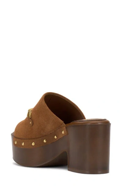 Vince Camuto Efellan Platform Sandal In Brown