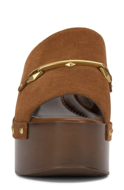 Vince Camuto Efellan Platform Sandal In Brown