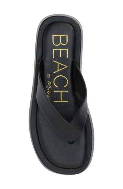 Coconuts By Matisse Mallorca Platform Flip Flop In Black