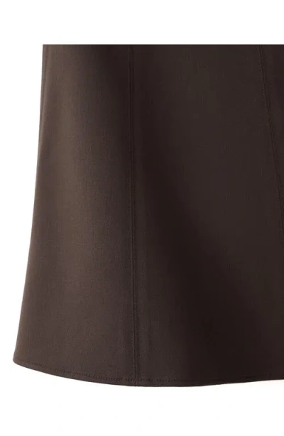 Mango A-line Miniskirt In Brown