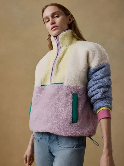 Faherty Fireside Fleece Pullover In Multi