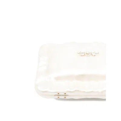 Simone Rocha Rectangular Handbag In White