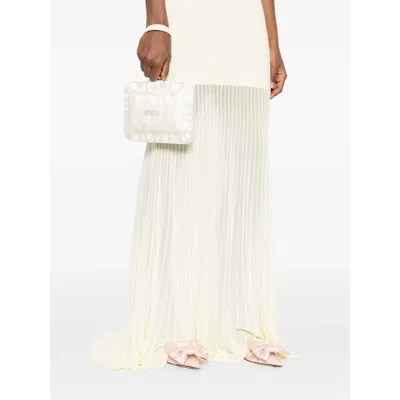 Simone Rocha Rectangular Handbag In White