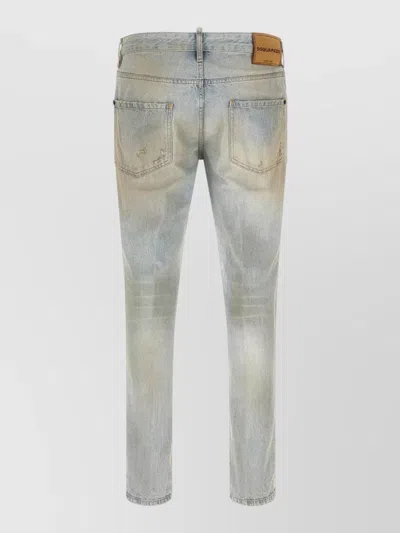 Dsquared2 Light Blue Denim Jeans In Blue