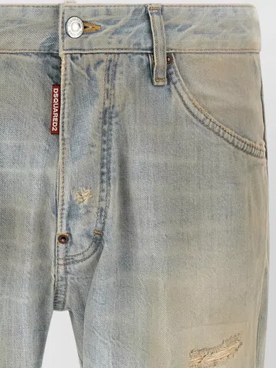 Dsquared2 Light Blue Denim Jeans In Blue