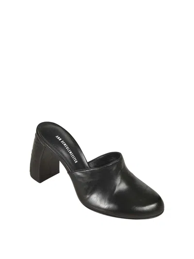 Ann Demeulemeester Mules In Black